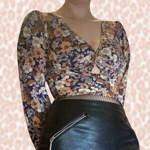 Altered state floral top